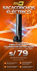 Sacacorchos Eléctrico